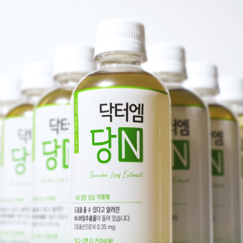 닥터엠 당N 500ml 20병 1박스 식후 혈당 관련 기능성표시식품 바나바잎 음료